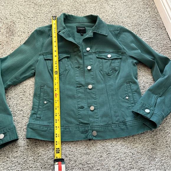 Liverpool Teal Denim Jacket - Picture 5 of 10